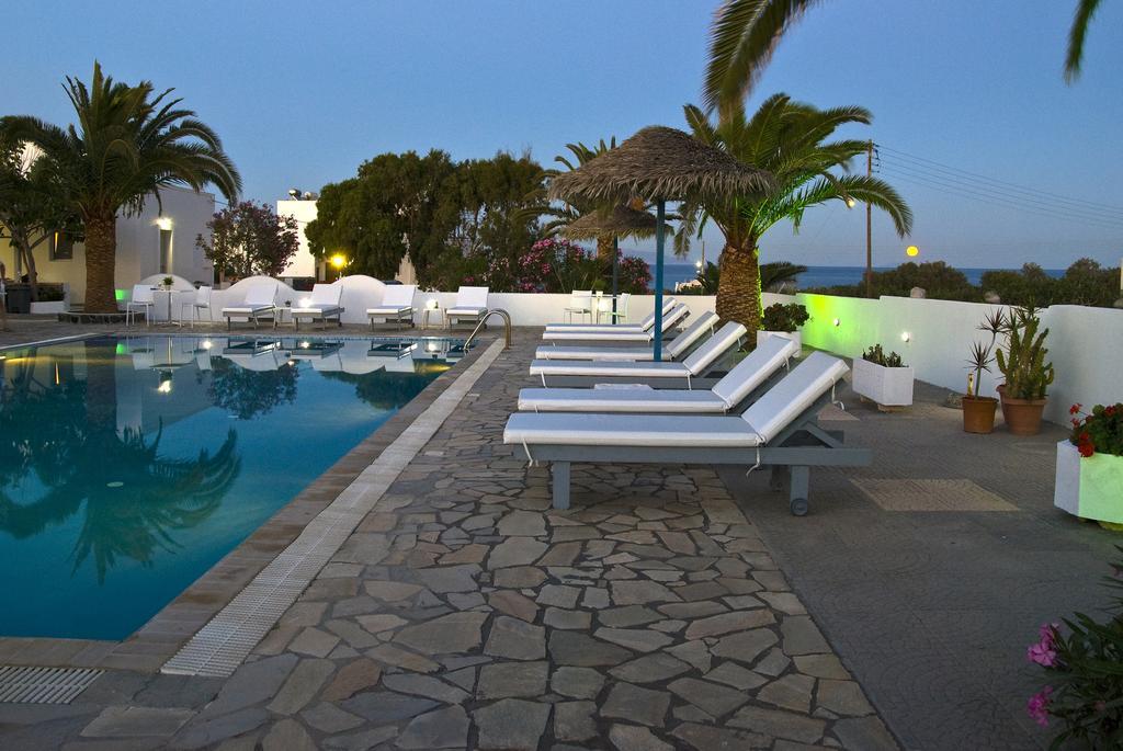 Alafouzos Studios & Apartments Kamari  Luaran gambar